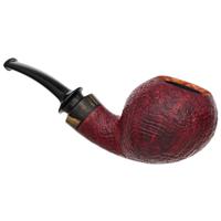 Davide Iafisco Sandblasted Bent Apple with Black and White Ebony (2026)