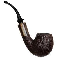 Li Zhesong Sandblasted Bent Billiard with Horn (2102)