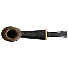 Steve Liskey Partially Sandblasted Long Shank Bent Dublin with Boxwood