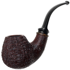 Jody Davis Sandblasted Bent Brandy with Mexican Bacote (Friar) (A16) (03)