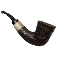 Jody Davis Sandblasted Bent Dublin with Ox Horn (Friar) (C20) (30)
