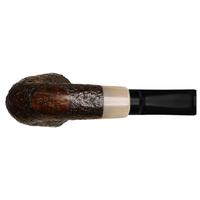 Jody Davis Sandblasted Bent Dublin with Ox Horn (Friar) (C20) (30)