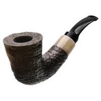 Jody Davis Sandblasted Bent Dublin with Ox Horn (Friar) (C20) (30)