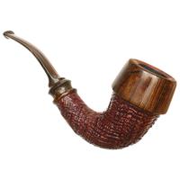 Jody Davis Partially Sandblasted Faux Calabash with Cocobolo (Friar) (A22) (48)