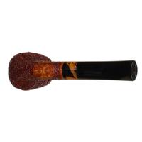 Jody Davis Sandblasted Bent Apple with Polymerized Corn Leaves (A23) (12)