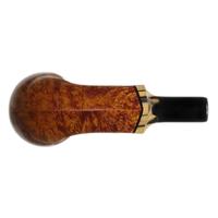 Jody Davis Smooth Bent Bulldog with Black and White Ebony (Cardinal) (A23) (75)