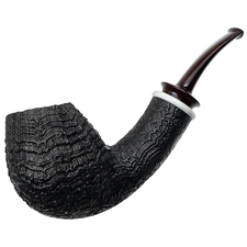 Bill Shalosky Sandblasted Bent Egg with Antler (271)