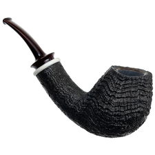 Bill Shalosky Sandblasted Bent Egg with Antler (271)