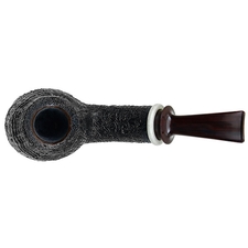 Bill Shalosky Sandblasted Bent Egg with Antler (271)