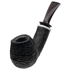 Bill Shalosky Sandblasted Bent Egg with Antler (271)