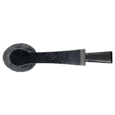 Bill Shalosky Sandblasted Bent Dublin with Fordite (320)