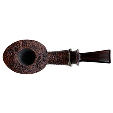 Bill Shalosky Sandblasted Bent Dublin with Horn (345)