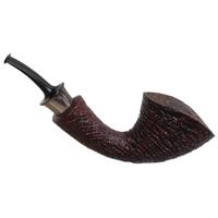 Bill Shalosky Sandblasted Bent Dublin with Horn (515)