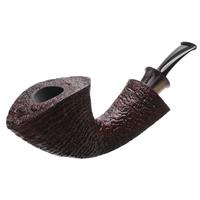 Bill Shalosky Sandblasted Bent Dublin with Horn (515)