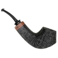 Bill Shalosky Sandblasted Volcano with Amboyna Burl (624)