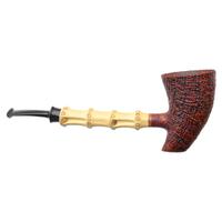 Bill Shalosky Sandblasted Pickaxe with Bamboo (741)