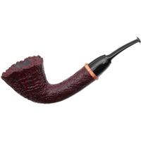 Bill Shalosky Sandblasted Bent Dublin with Tulipwood (778)
