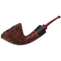 Bill Shalosky Sandblasted Bent Dublin with Gaboon Ebony (841) (2026)