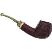 Bill Shalosky Sandblasted Bent Apple with Olivewood (845) (2026)