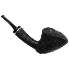Jared Coles Sandblasted Bent Dublin with Silver (1741)