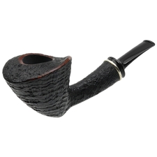 Jared Coles Sandblasted Bent Dublin with Silver (1741)