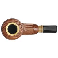 Jared Coles Sandblasted Redwood Billiard with Orangewood (1830) (with Tamper)