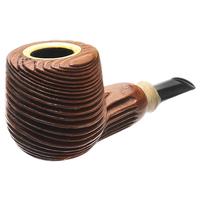 Jared Coles Sandblasted Redwood Billiard with Orangewood (1830) (with Tamper)