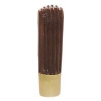 Jared Coles Sandblasted Redwood Billiard with Orangewood (1830) (with Tamper)