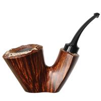 Jared Coles Smooth Bent Dublin with Silver Leaf