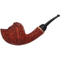 Sandblasted Acorn with Orangewood (2026) Tobacco Pipe
