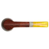 Manduela Smooth Bulldog with Horn and Cultured Amber