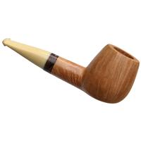 Tao Smooth Natural Brandy with Antique Whale Tooth Stem