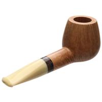 Tao Smooth Natural Brandy with Antique Whale Tooth Stem
