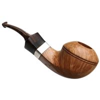 Tao: Smooth Bent Bulldog Tobacco Pipe