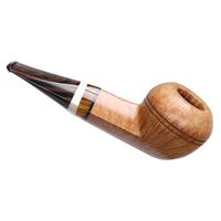 Tao Smooth Bulldog with Antique Whale Tooth and Silver