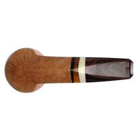 Tao Smooth Bulldog with Antique Whale Tooth and Silver