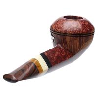 Tao: Smooth Natural Bulldog with Antique Whale Tooth Tobacco Pipe