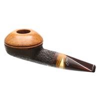 Tao Partially Sandblasted Bulldog with Antique Whale Tooth