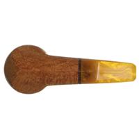Tao Smooth Bulldog with Amberoid Stem