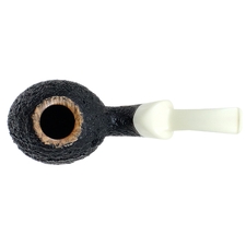 David Huber Sandblasted Razor Egg with Bakelite