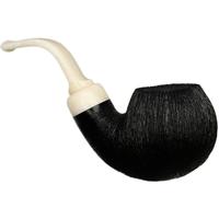 Moonshine Wire Rusticated Cannonball with White Stem