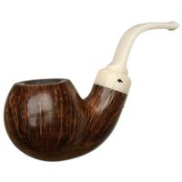 Moonshine Dark Smooth Cannonball with White Stem