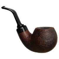 Moonshine Leather Sandblasted Cannonball with Black Stem