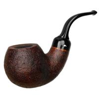 Moonshine Leather Sandblasted Cannonball with Black Stem