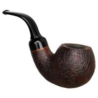 Moonshine Leather Sandblasted Cannonball with Black Stem