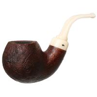 Moonshine Leather Sandblasted Cannonball with White Stem