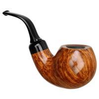 Moonshine Light Smooth Cannonball with Black Stem