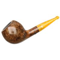 Moonshine Dark Smooth Devil Anse with Amber Stem