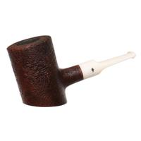 Moonshine Leather Sandblasted Stoker with White Stem
