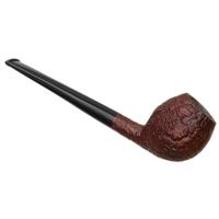 Moonshine Leather Sandblasted Long Stem Devil Anse with Black Stem